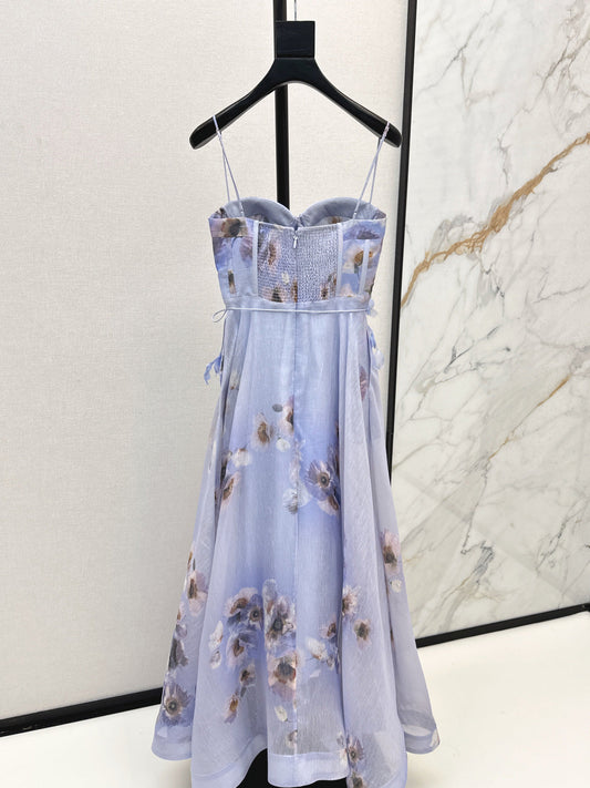 Zimm 25fw printed dress