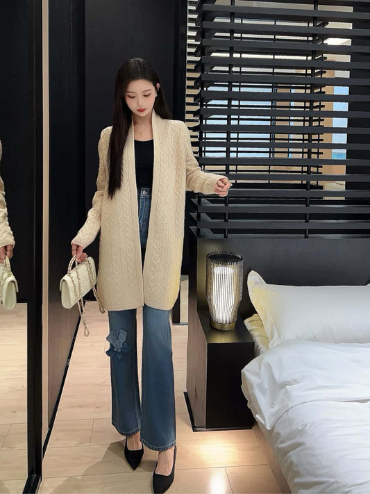 Herm NEW wool cardigan