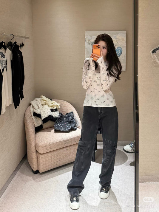 Chan NEW Workwear-style jeans