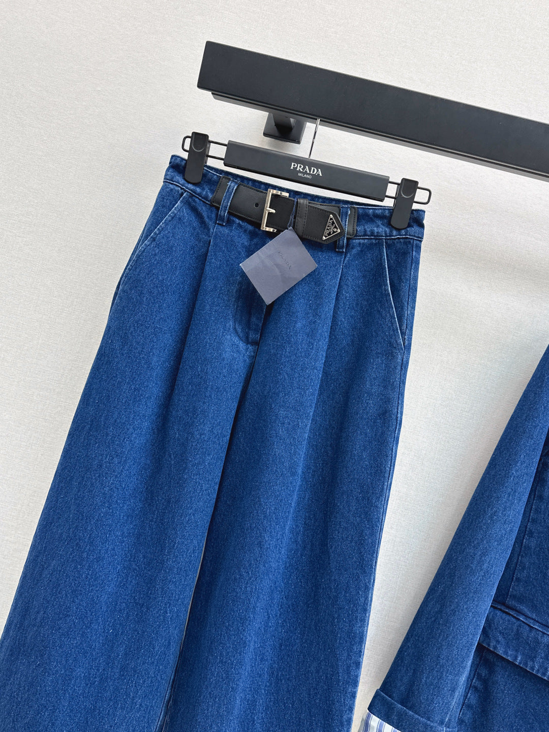 Pra New belt embellished jeans