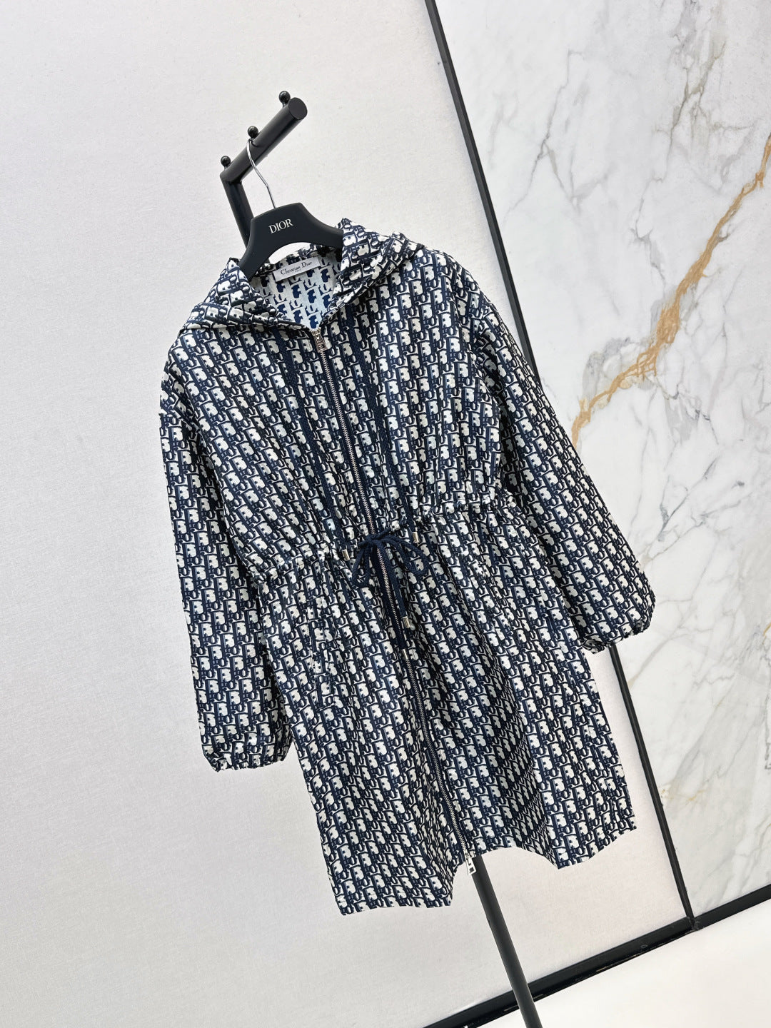 CD  New hooded drawstring dress