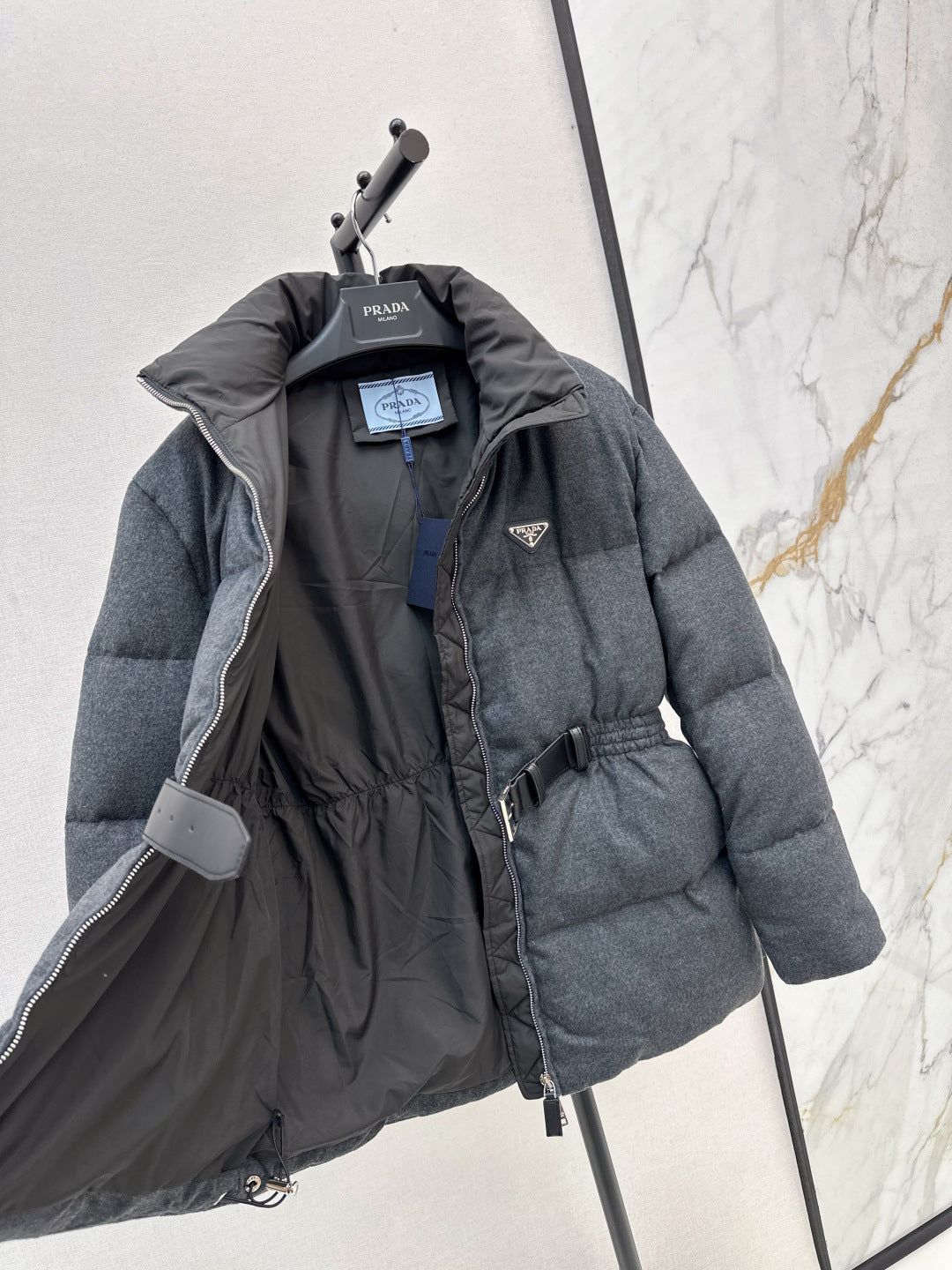 Pra New belt waist down jacket