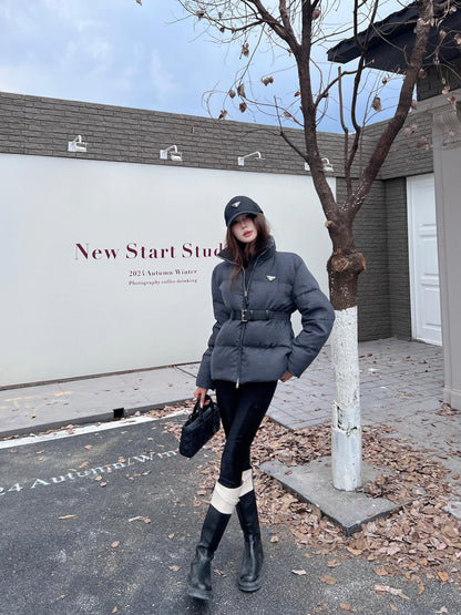 Pra New belt waist down jacket