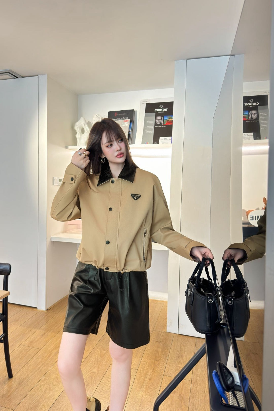 Pra New Lapel short jacket