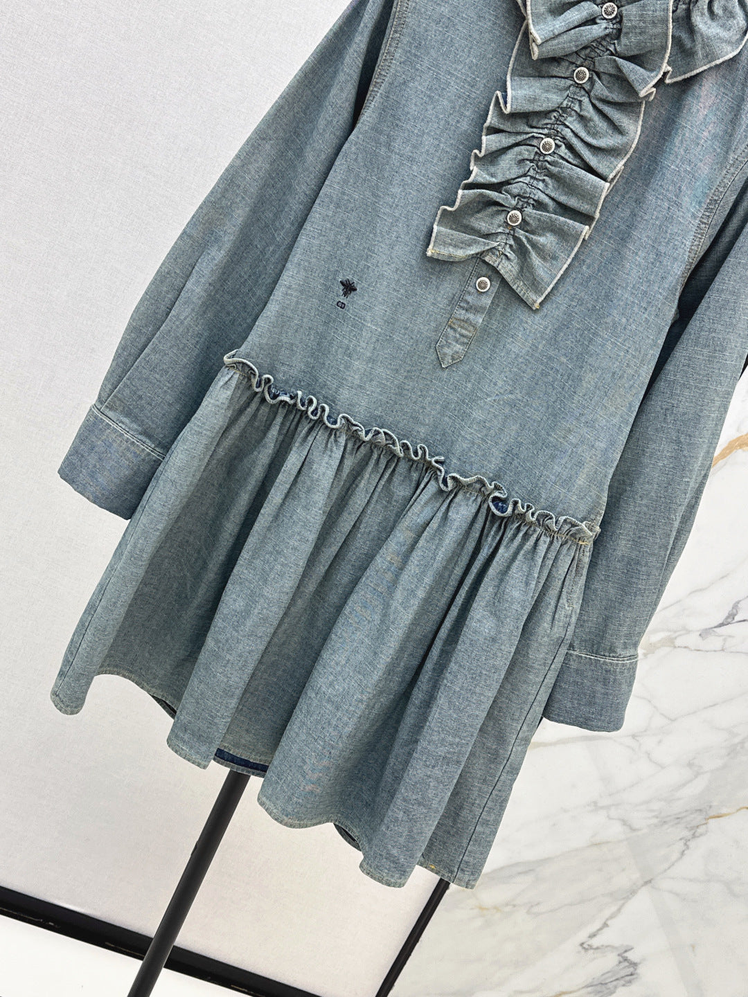 CD New Pleated outer dress