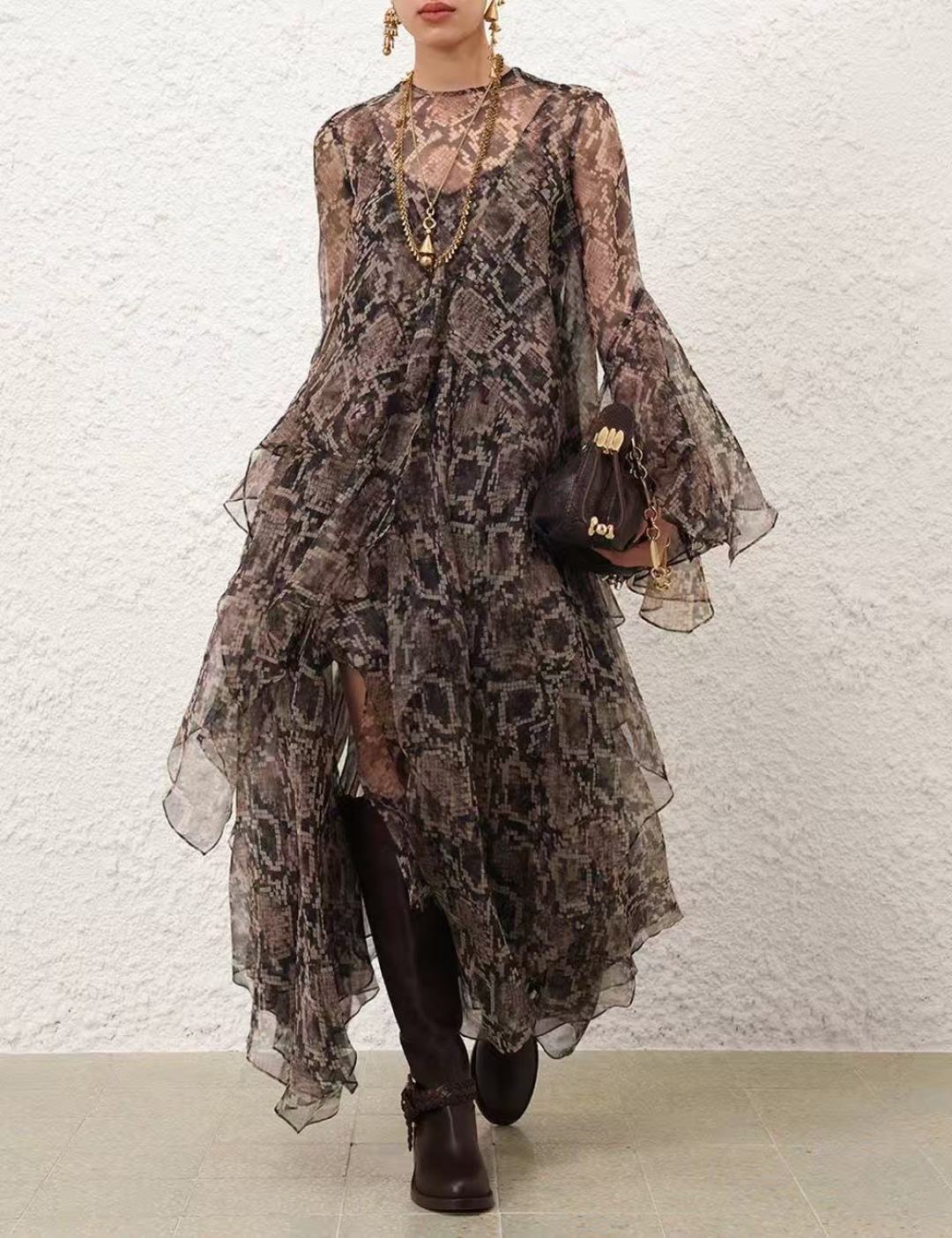 Zimm New suspender dress