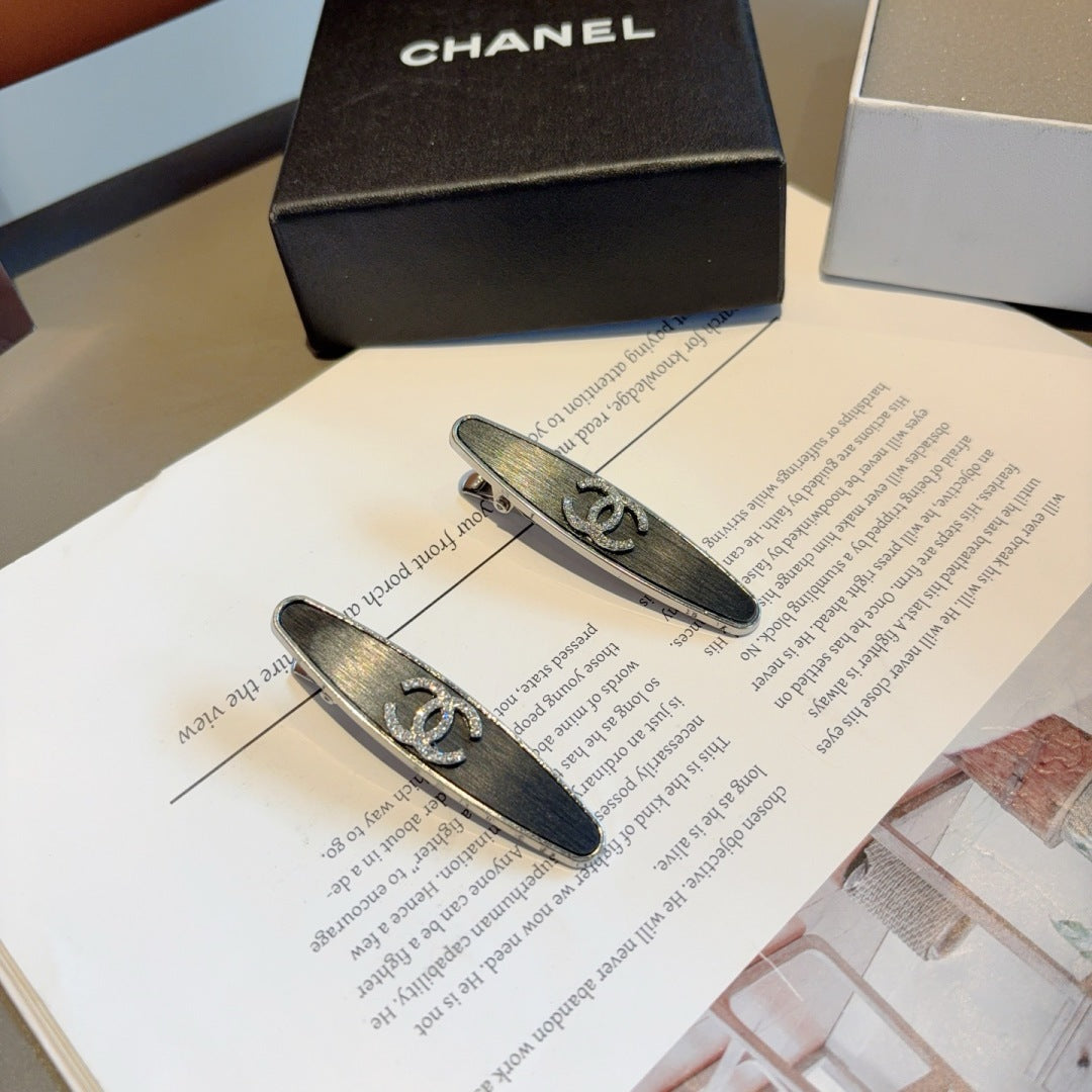 Chan New style small fragrant metal high-end BB clip