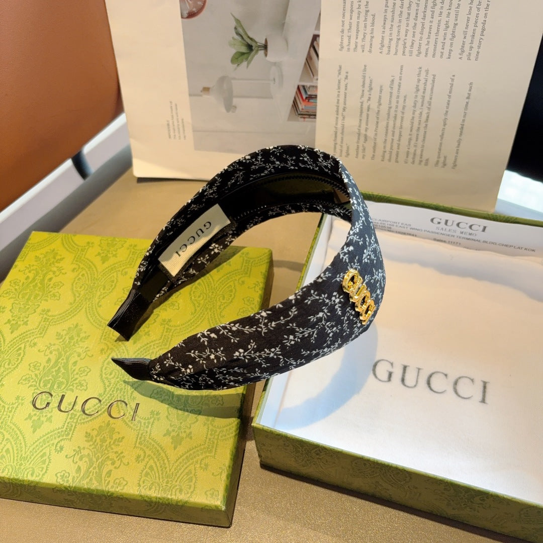 Guc Classic new wide hair clip