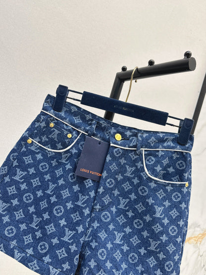 Louis New jacquard shorts