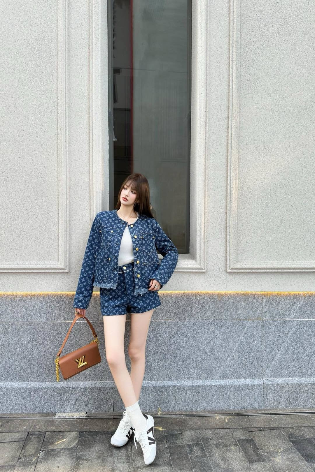 Louis New jacquard shorts