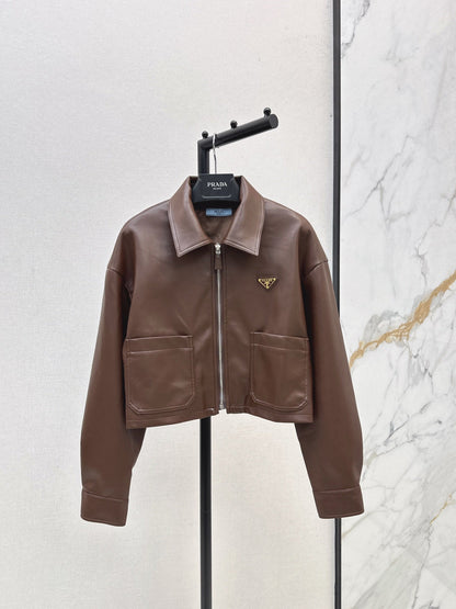 Pra NEW PU leather jacket