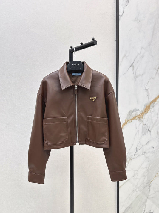 Pra NEW PU leather jacket