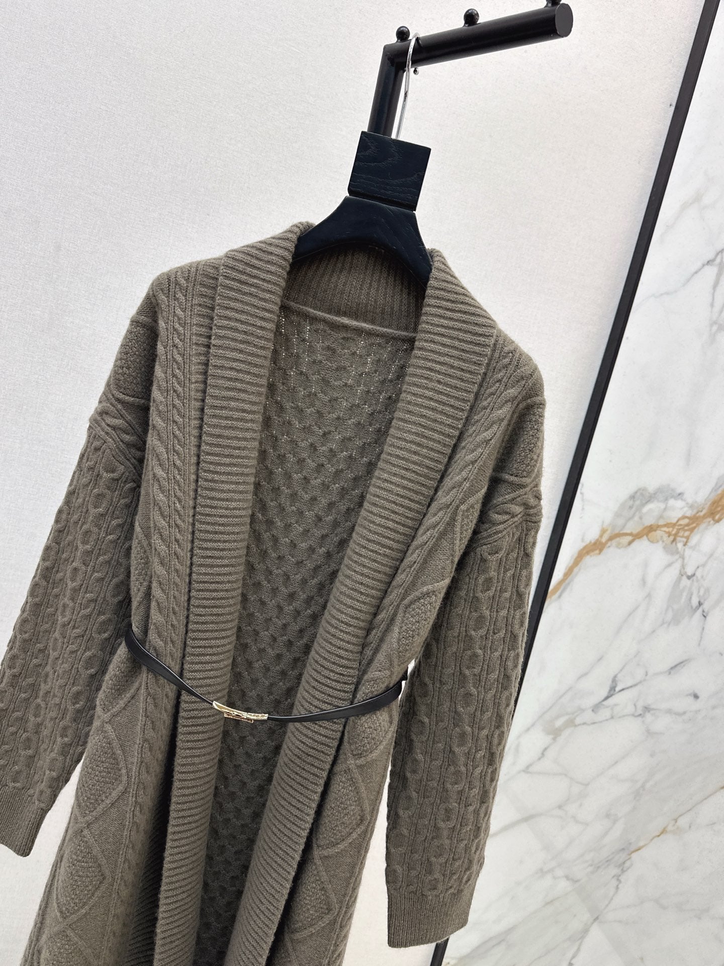 Herm NEW knitted long coat