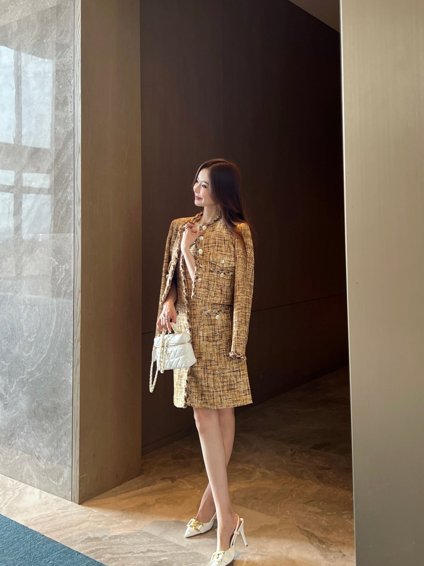 Chan NEW woven dress