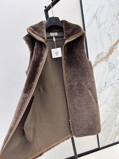 Herm NEW fur vest