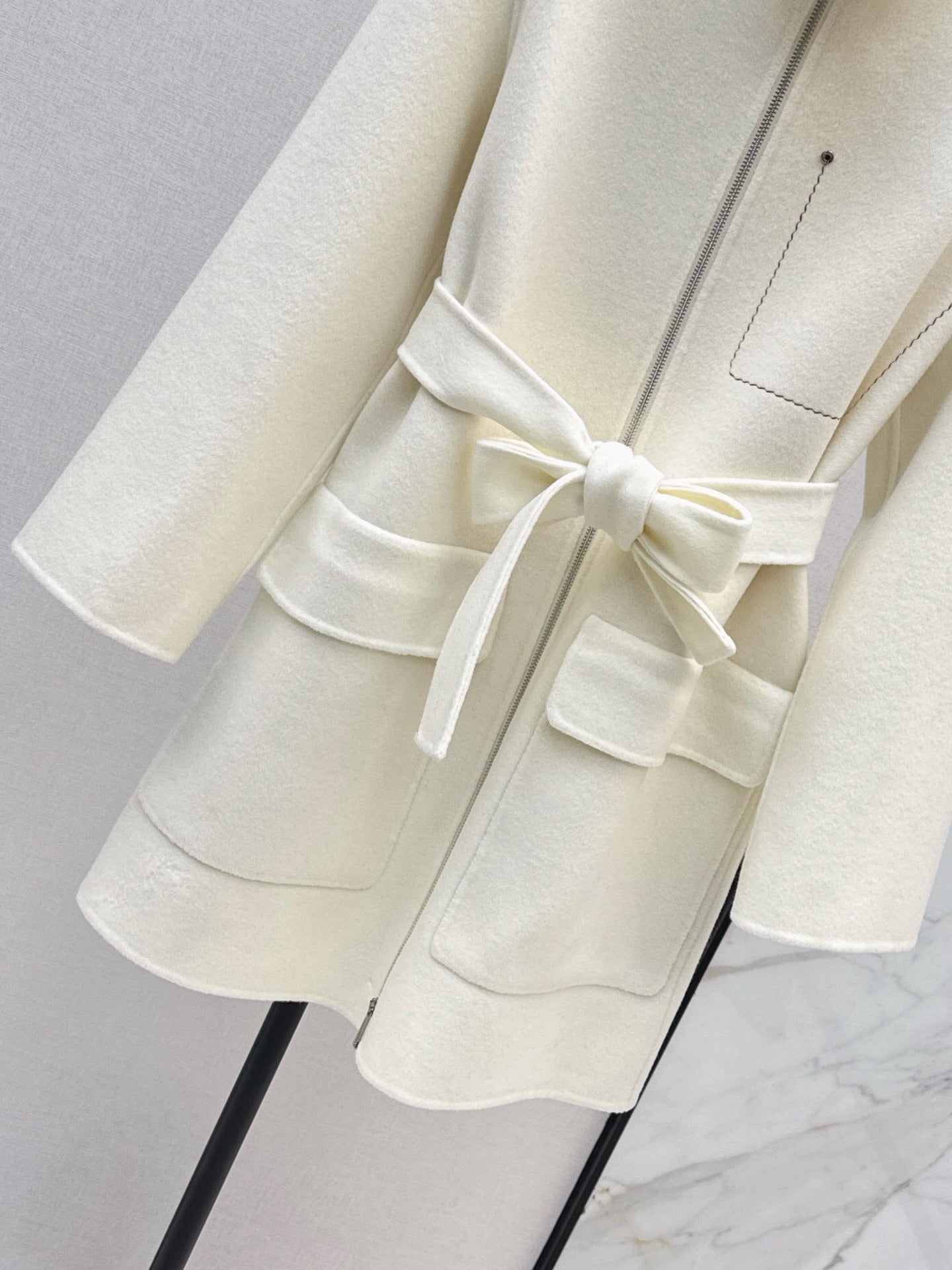 Herm NEW wool trench coat