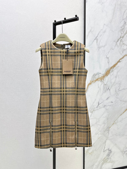 Bur NEW plaid dress