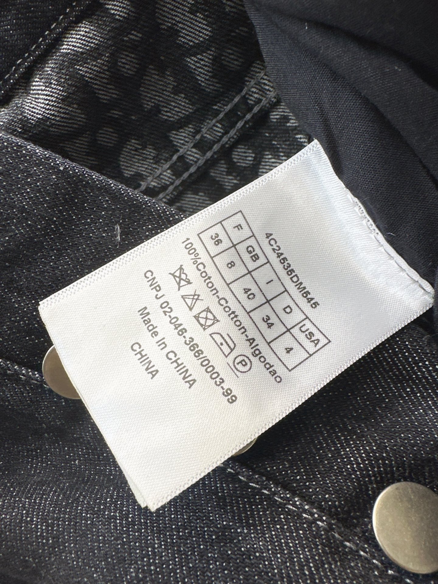 CD NEW straight jeans