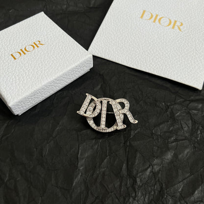 CD New Alphabet brooch