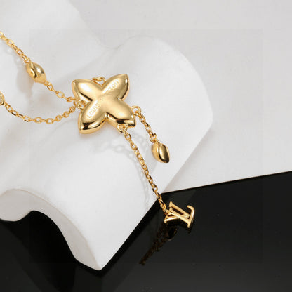 Louis New Alphabet Necklace