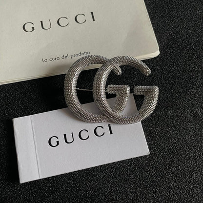 Guc New Alphabet brooch
