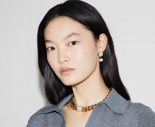 Guc New Pearl stud earrings