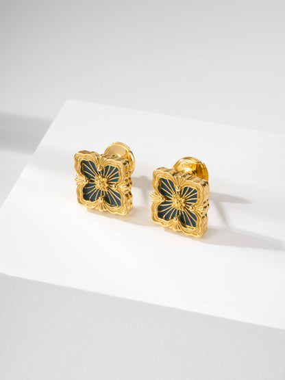 Herm New floral earrings