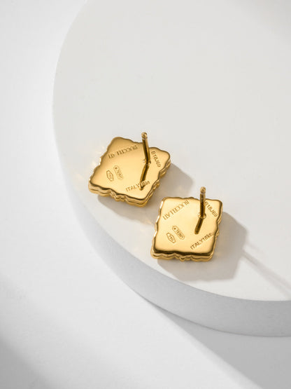 Herm New floral earrings