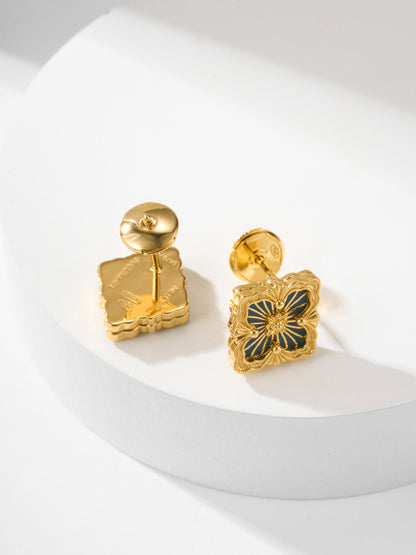 Herm New floral earrings