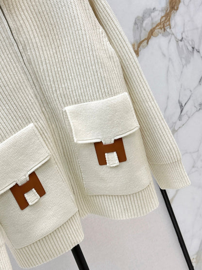 Herm NEW wool knitted jacket