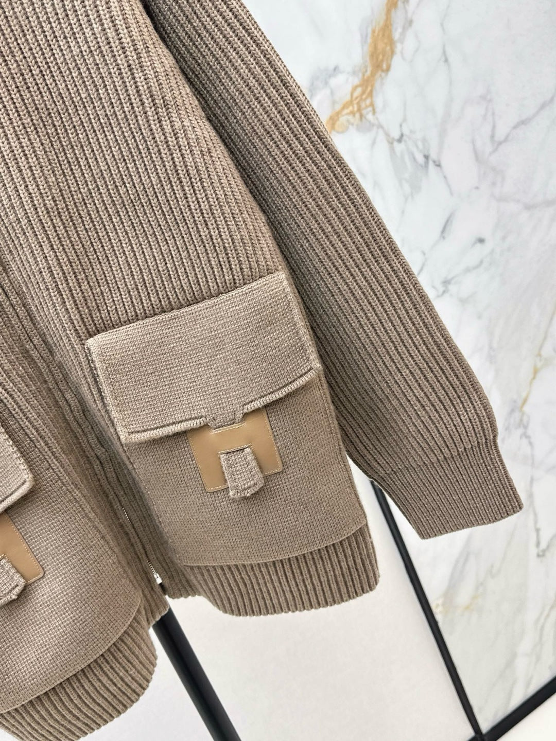 Herm NEW wool knitted jacket