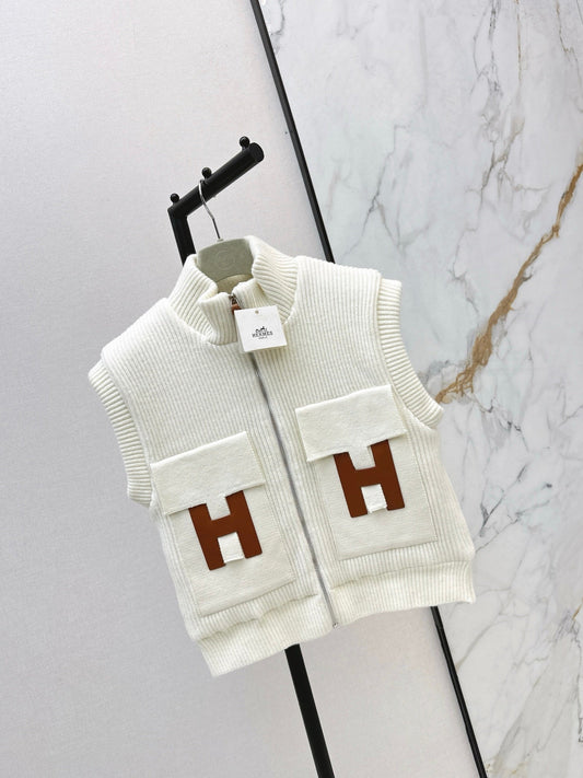 Herm NEW wool knitted vest