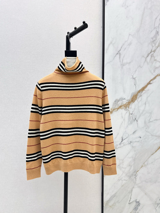 Bur NEW Striped turtleneck base layer