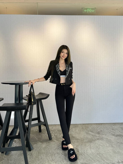 CD NEW Embroidered trousers